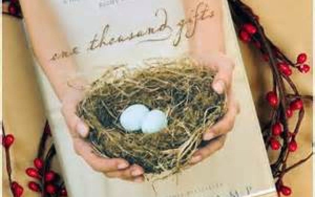 Book Giveaway:  One Thousand Gifts by Ann Voskamp
