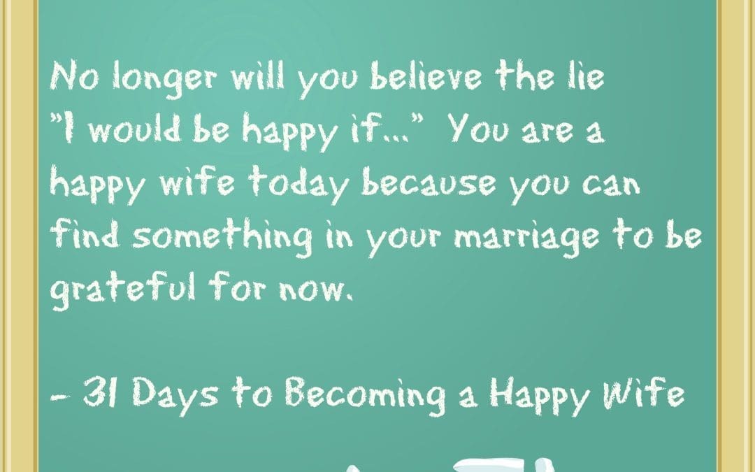 A Week’s Worth of Inspiration for Wives